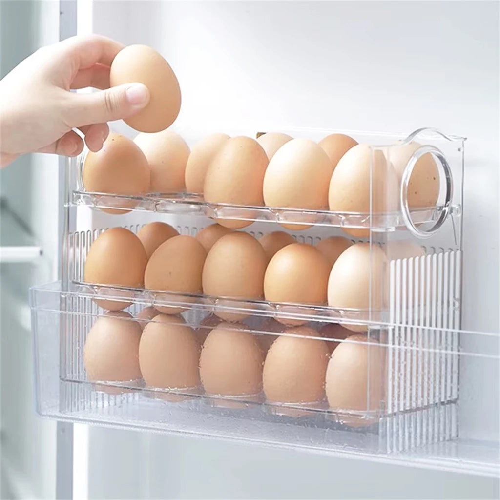 Bandeja De Armazenamento De Ovo Para Geladeira