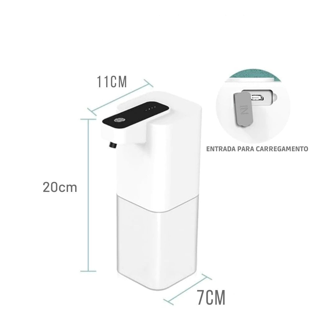 Dispenser de Sabão Líquido Automático Inteligente