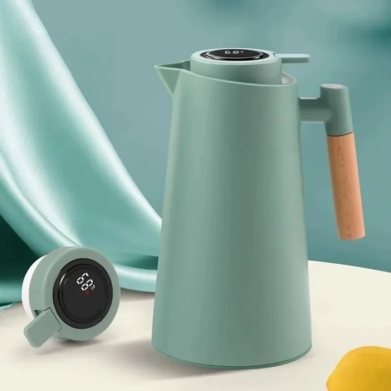 Interior da Garrafa Térmica Digital TempView, projetada para máxima eficiência.