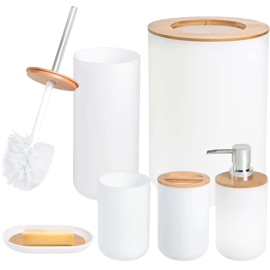 Kit Banheiro Conjunto 6 Peças Completo