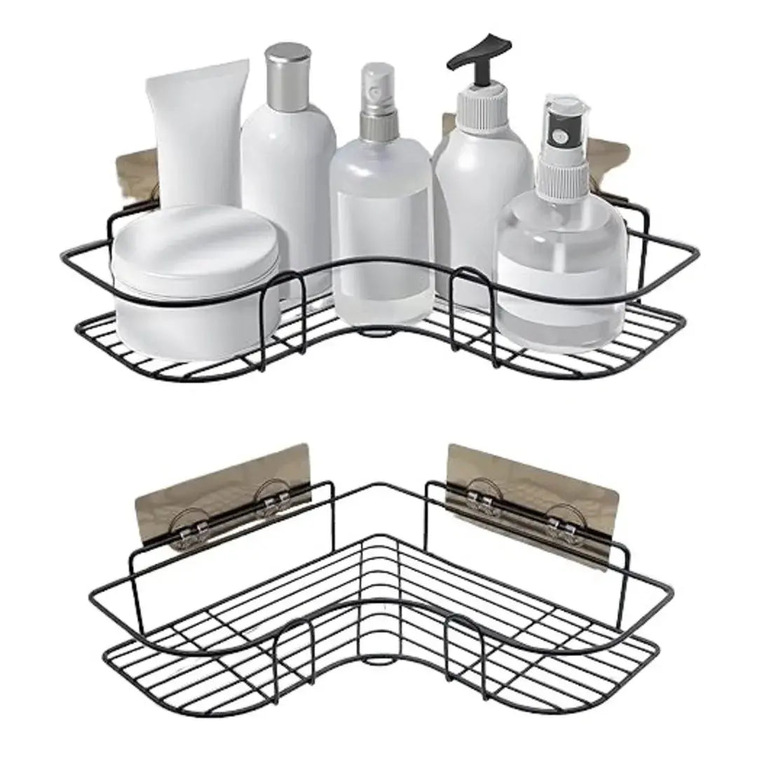Kit 2 Prateleira Para Banheiro Canto Porta Shampoo