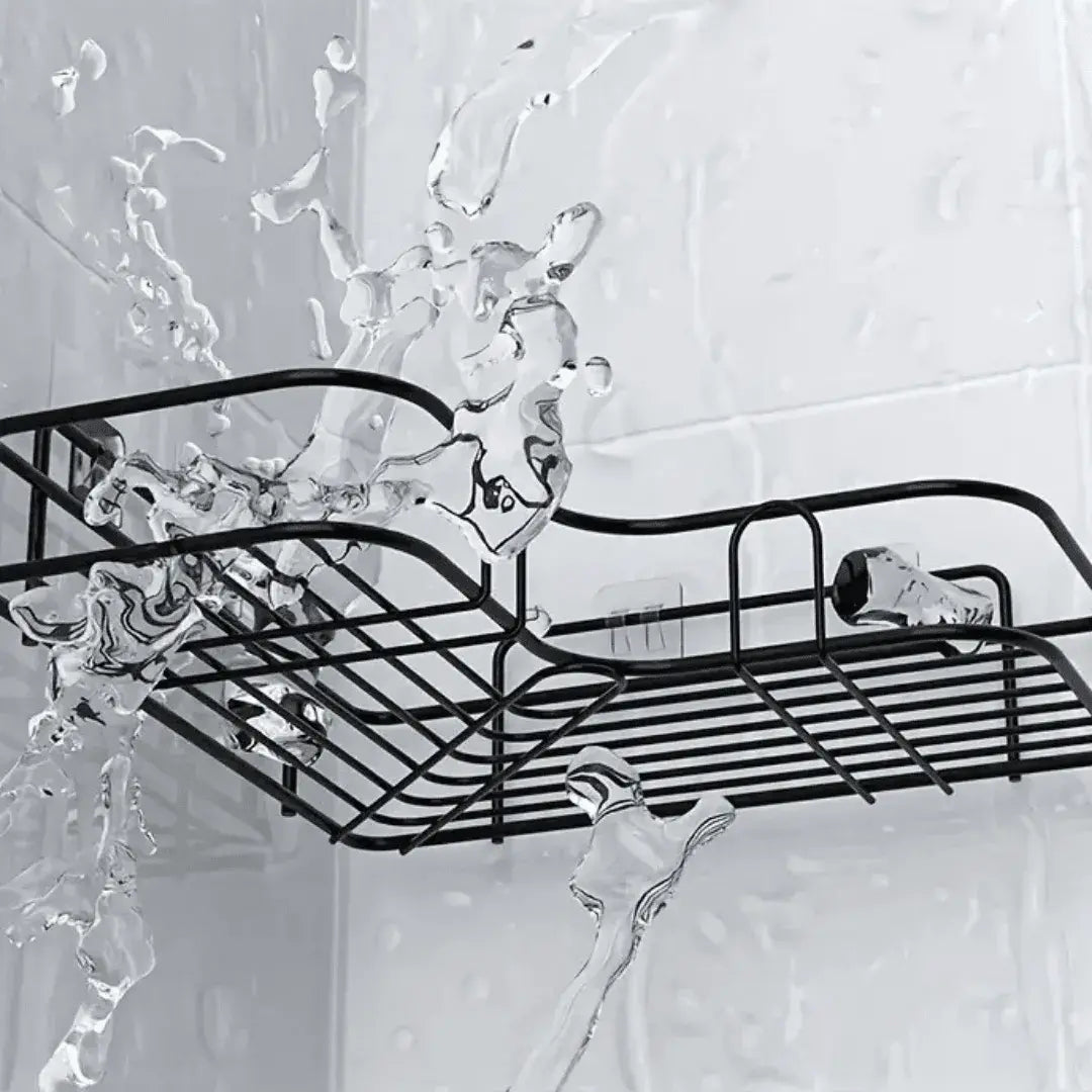 Kit 2 Prateleira Para Banheiro Canto Porta Shampoo