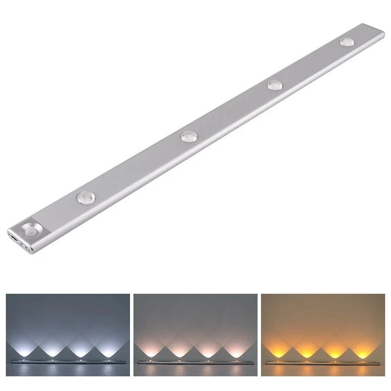 Luminária LED Ultra Fina com Sensor de Movimento