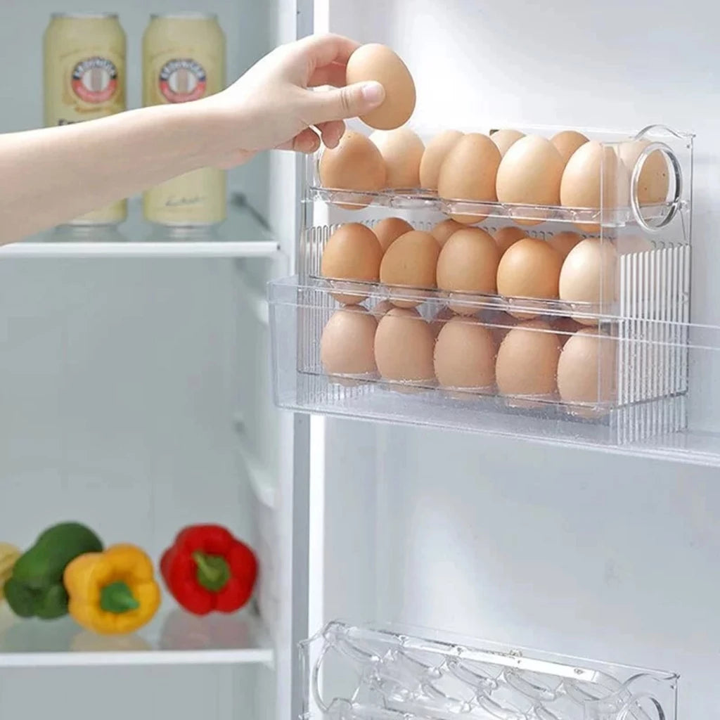 Bandeja De Armazenamento De Ovo Para Geladeira
