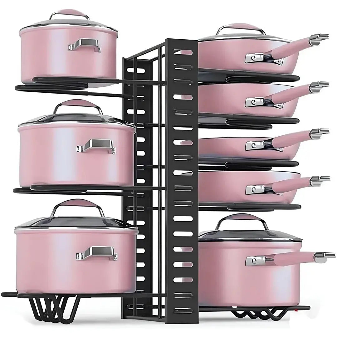 Organizador Rack para Panelas com 8 Camadas