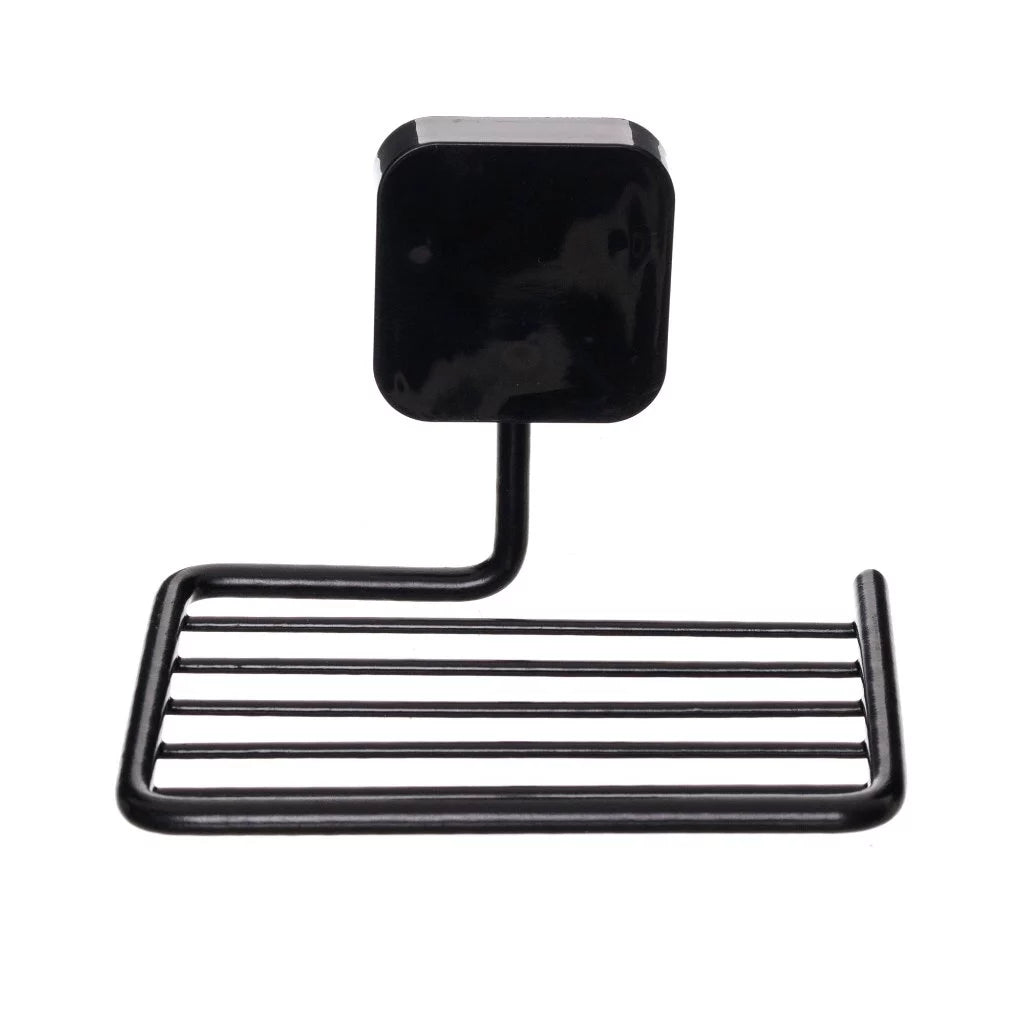 Porta Sabonete Saboneteira Sabão De Aço Com Adesivo Para Fixação Para Parede