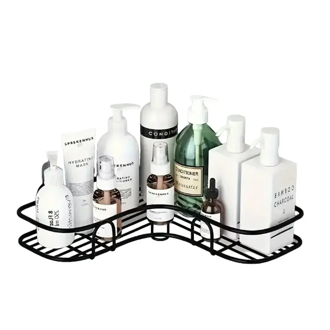 Kit 2 Prateleira Para Banheiro Canto Porta Shampoo