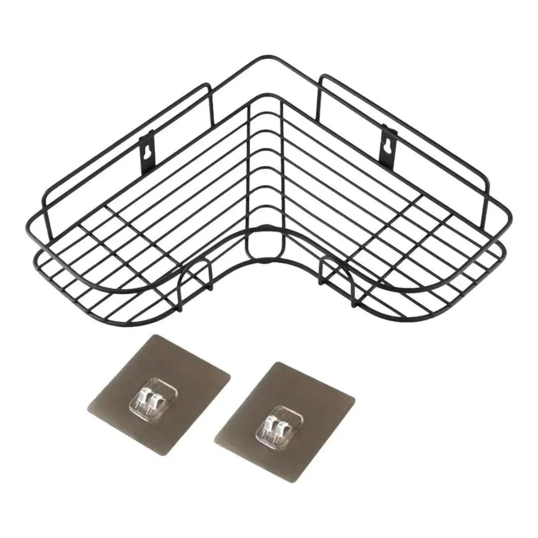 Kit 2 Prateleira Para Banheiro Canto Porta Shampoo