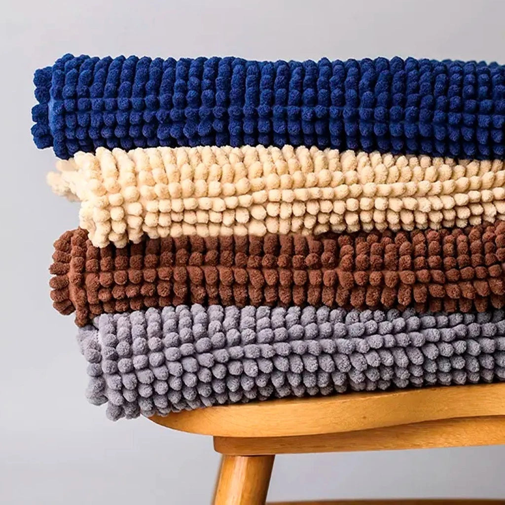 Tapete Para Banheiro de Microfibra Antiderrapante