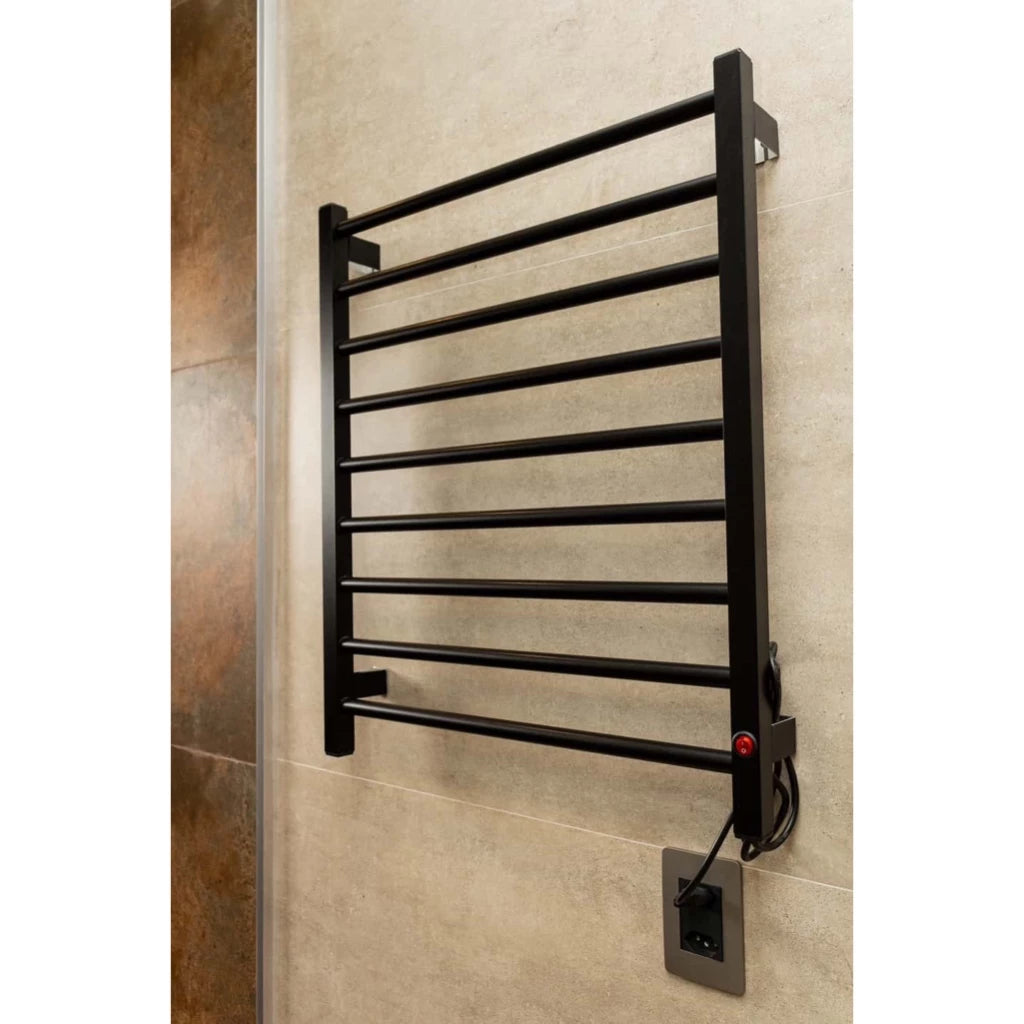 Toalheiro Térmico Alumínio Porta Toalha Electrowood Bivolt Aquece e Seca Toalhas