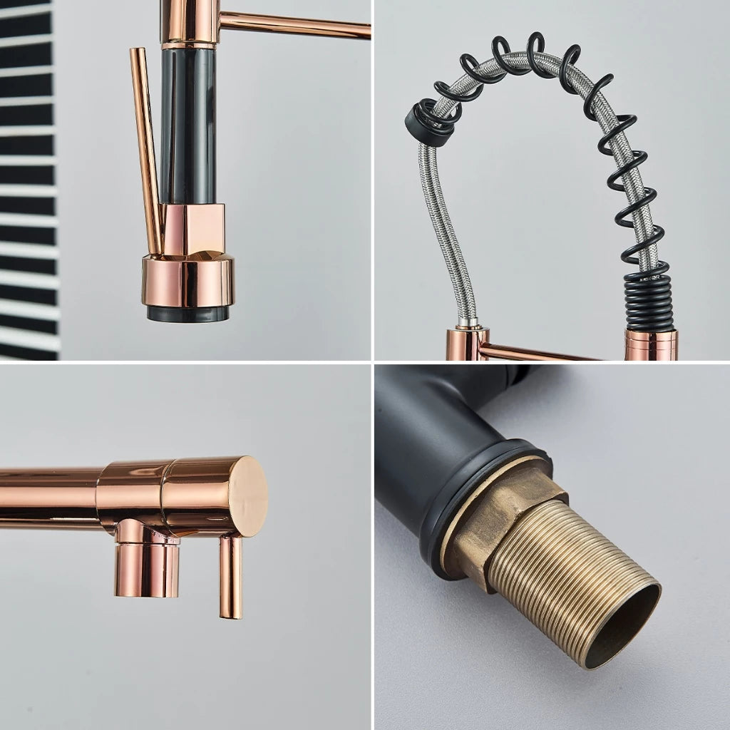 Torneira Cozinha Gourmet Monocomando Com Spray Extensor