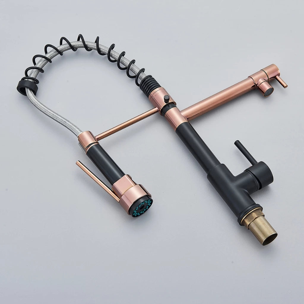 Torneira Cozinha Gourmet Monocomando Com Spray Extensor