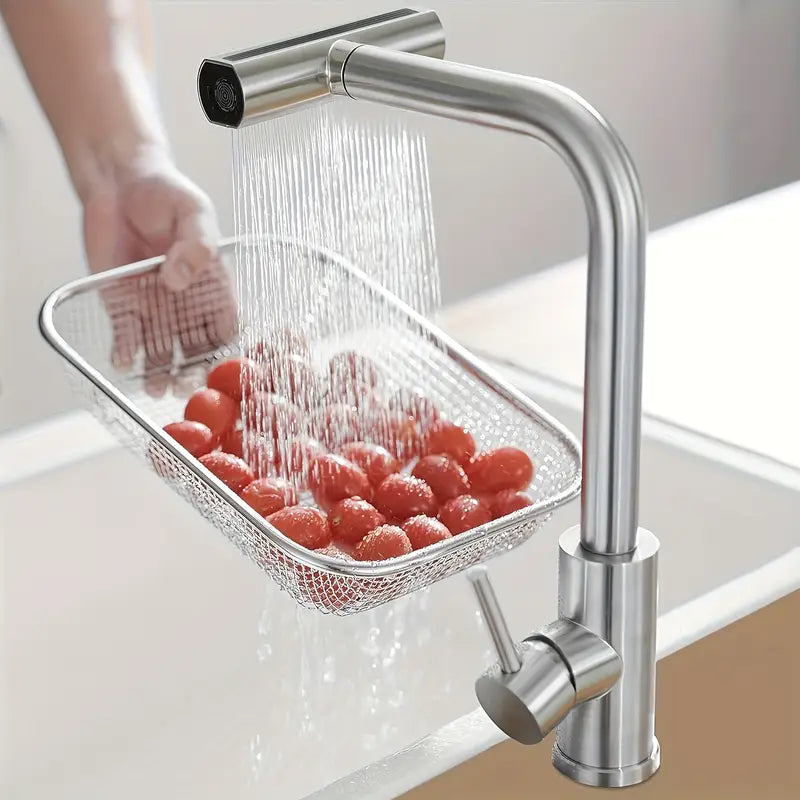 Torneira De Cozinha Cascata 360° Com 3 Funções