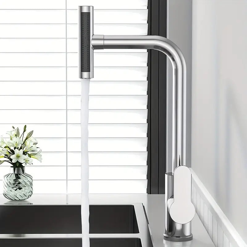 Torneira De Cozinha Cascata 360° Com 3 Funções