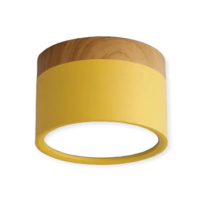 Luminária de Teto Led, Amarelo - Artique