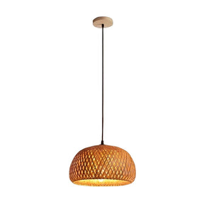 Lustre de Bambu Rattan Feito à Mão - Artique