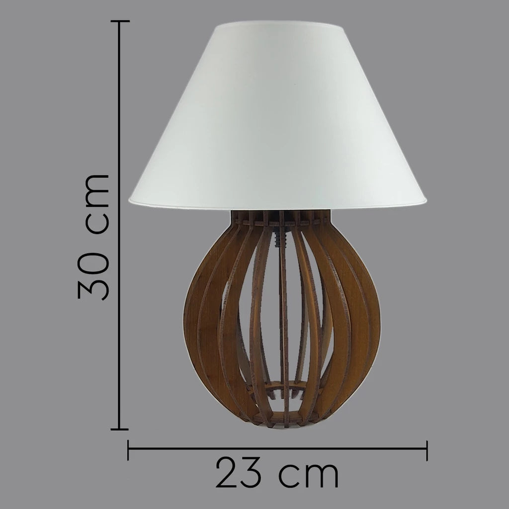 Kit 2 Abajures La Finesse com Cúpula – Elegância e Sofisticação para Sua Decoração
