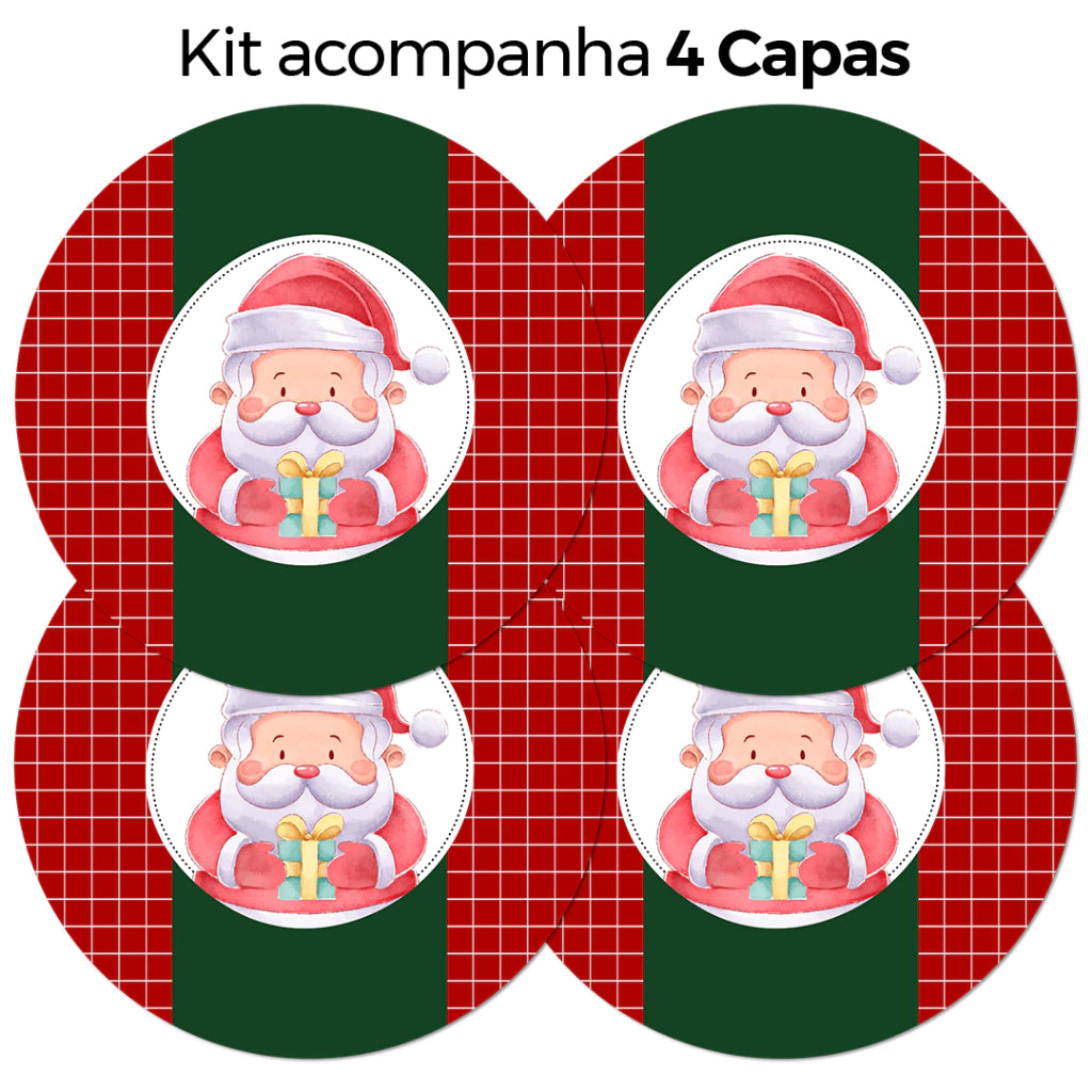 Capas para Sousplat Decoração de Natal 35X35