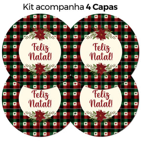 Capas para Sousplat Decoração de Natal 35X35