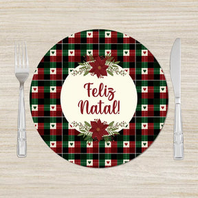 Capas para Sousplat Decoração de Natal 35X35