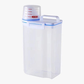 Kit 2 Pote Hermético com Copo Medidor Bico Dosador 2.5L