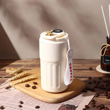 Copo Térmico Digital Com Sensor de Temperatura 420ml