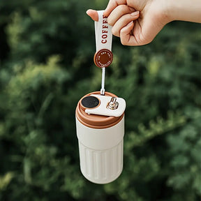 Copo Térmico Digital Com Sensor de Temperatura 420ml