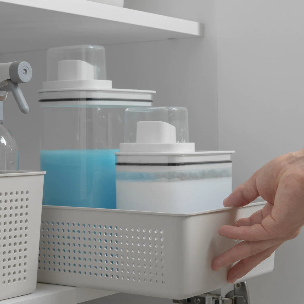 Kit 2 Dispenser Flow 1,5L e 2,3L Hermético Copo Medidor