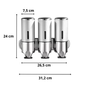 Dispenser Manual Para Sabonete Líquido e Shampoo
