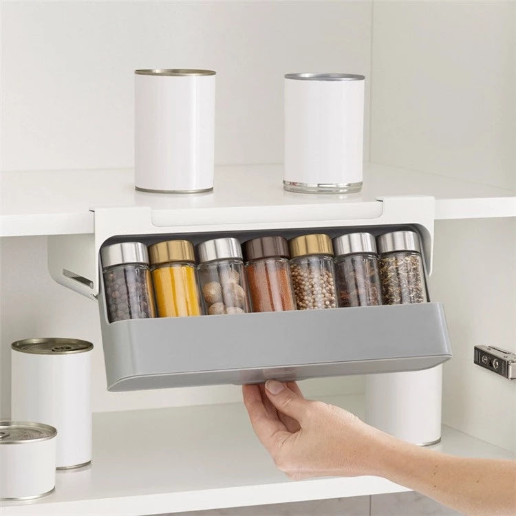 Porta Tempero 6 Potes Organizador Cozinha