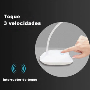 Luminária De Mesa Recarregável Flexível Sem Fio