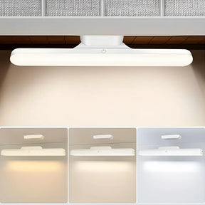 Luminária portátil LED recarregável ideal para corredores e armários