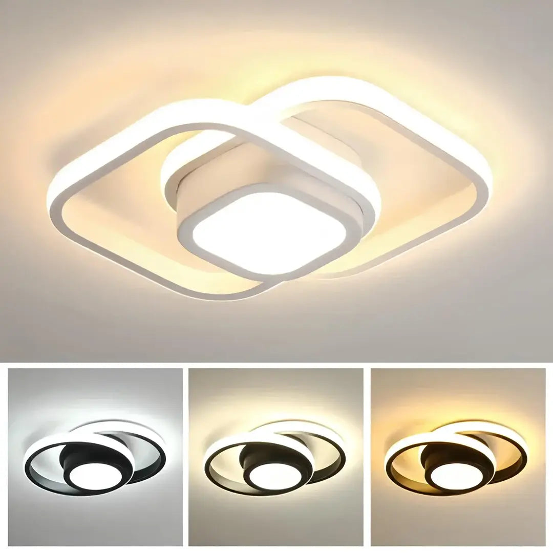 Luminária LED de Sobrepor com design elegante, ideal para projetos de iluminação moderna