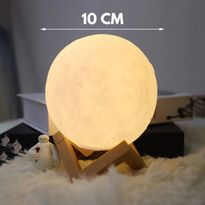 Luminária Lua 3D MoonGlow