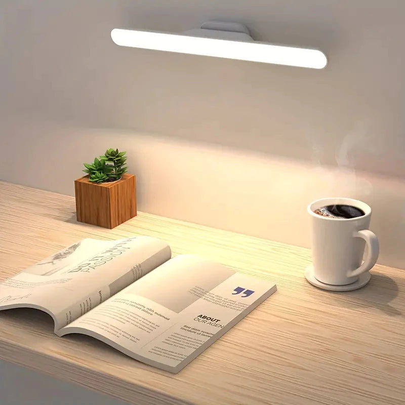 Luminária recarregável sem fio LED para iluminação versátil e prática