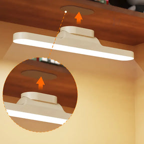 Luminária LED USB recarregável com design moderno e funcional