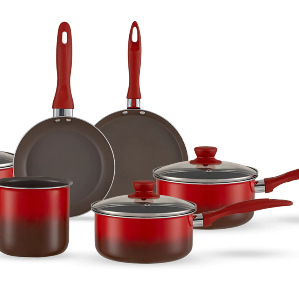 Jogo de Panelas Brinox Ceramic Life Easy - 6 Peças Antiaderente Cerâmico.