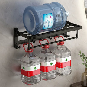 Porta Toalha Suporte Banheiro Duplo Aço Inox Premium Retratil 90°