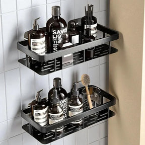 Kit 2 Prateleiras Para Banheiro Porta Shampoo