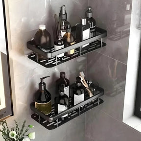Kit 2 Prateleiras Para Banheiro Porta Shampoo