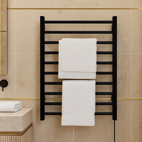Toalheiro Térmico Alumínio Porta Toalha Electrowood Bivolt Aquece e Seca Toalhas